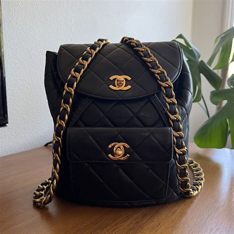 chanel bag backpack price|chanel backpack vintage.